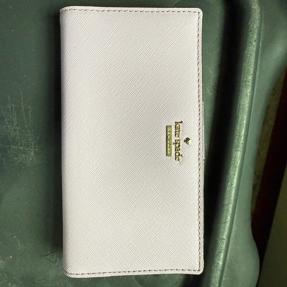 Kate Spade Large Lavender Madison Wallet NWOT